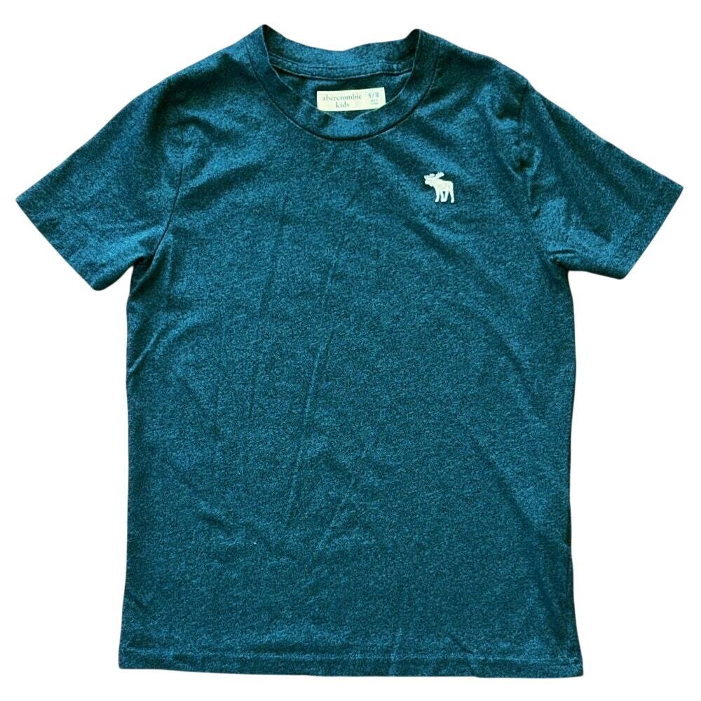 Abercrombie Kids Short Sleeve Teal Green T-Shirt Boy's 9/10